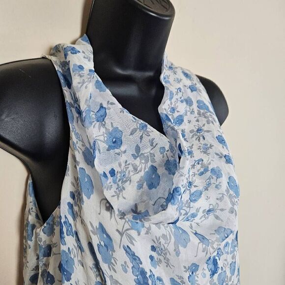 Cosmo Floral Cowlneck Blouse - Picture 3 of 6